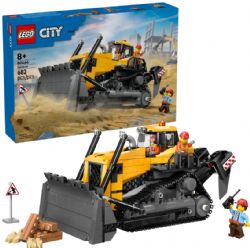 LEGO CITY - LE BULLDOZER JAUNE AVEC CHARGEUSE #60466 (0825)